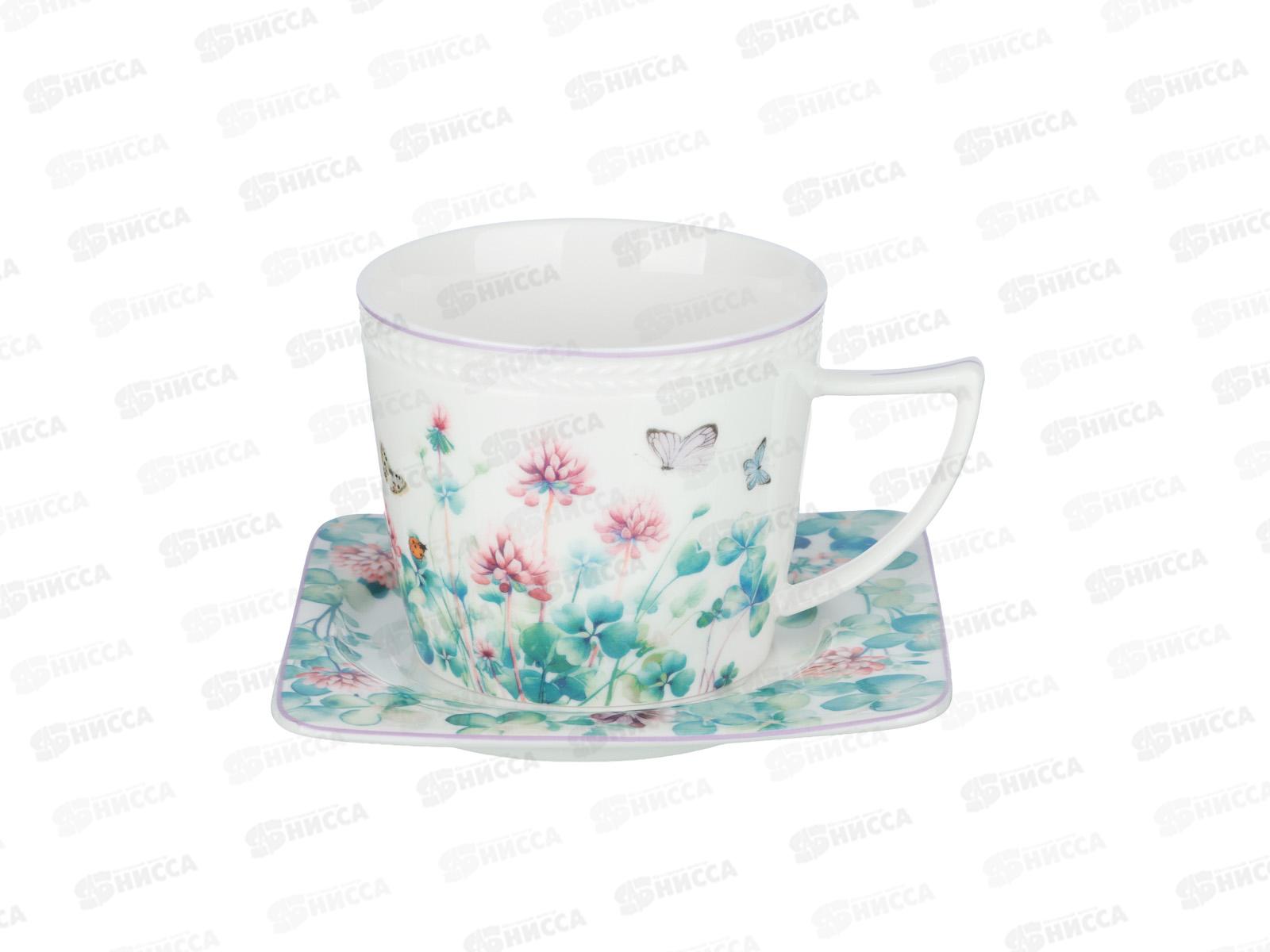 Набор чайный 2пр. Клевер MILLIMI, 250мл, фарфор, 802-518    г