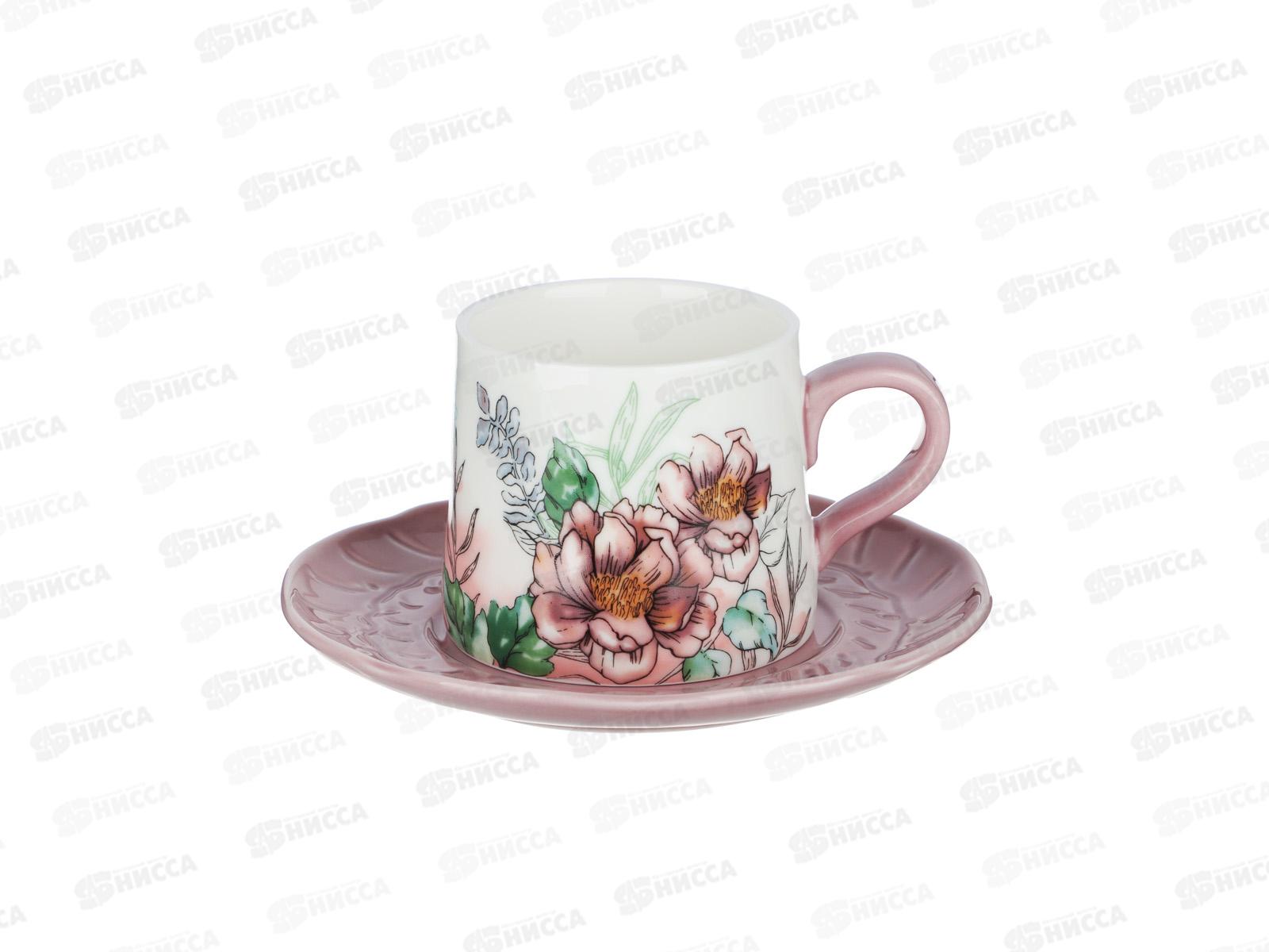 Набор чайный 2пр. Сирень MILLIMI, 180мл, фарфор, 802-573    г