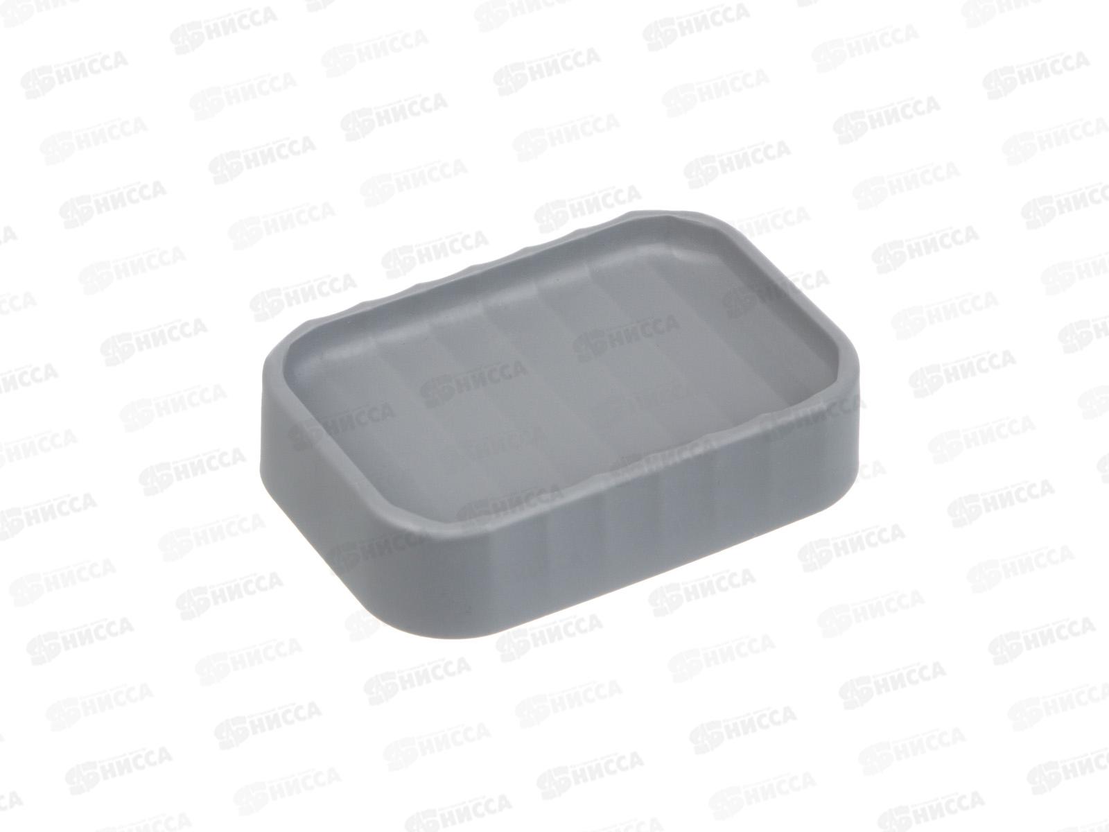 Мыльница &quotСидней&quot Vetta, пластик, серый, 11,4х7,3х2,8см, 463-571 г *6