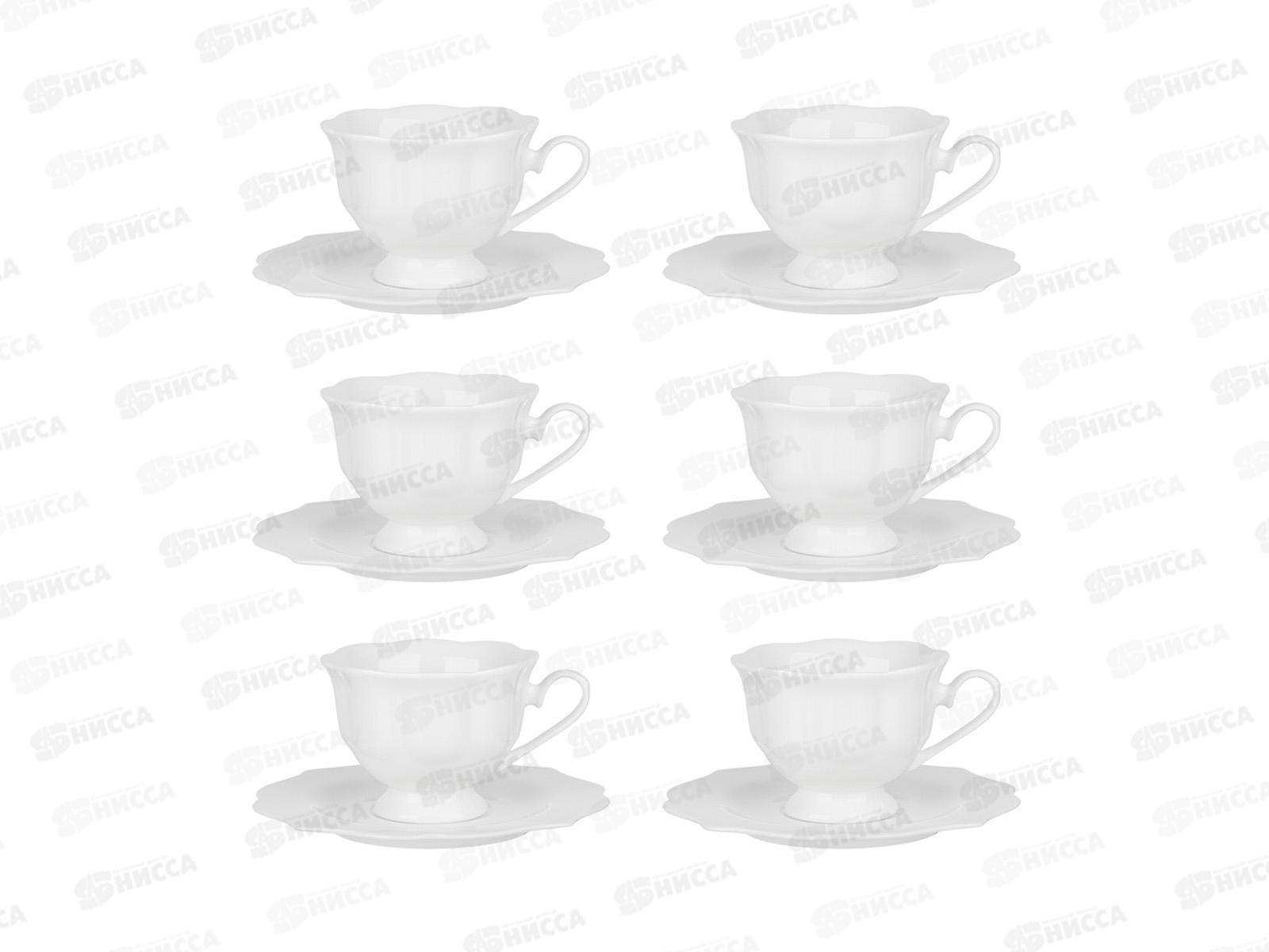 Набор чайный 12пр. Лаура MILLIMI, 175мл, фарфор, 802-551  г