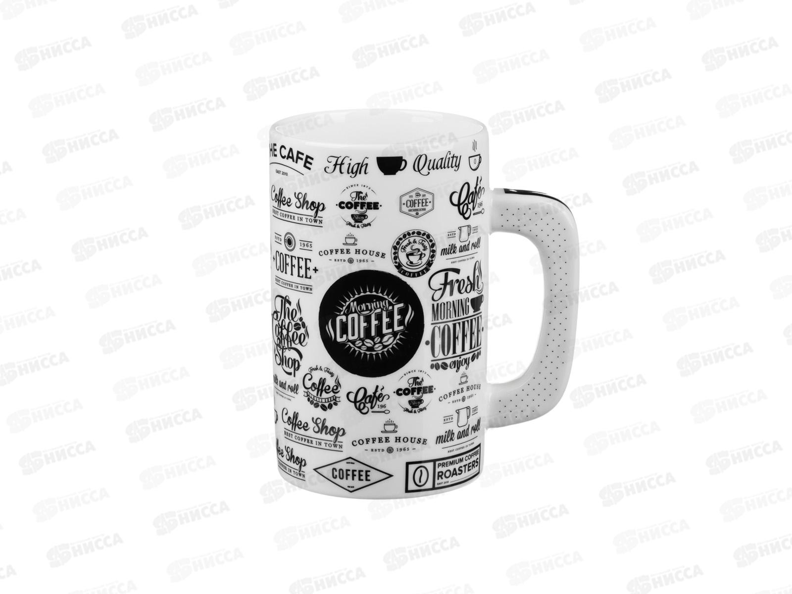 Кружка 1л Газета, фарфор, подар. упак., MILLIMI, 806-257   г