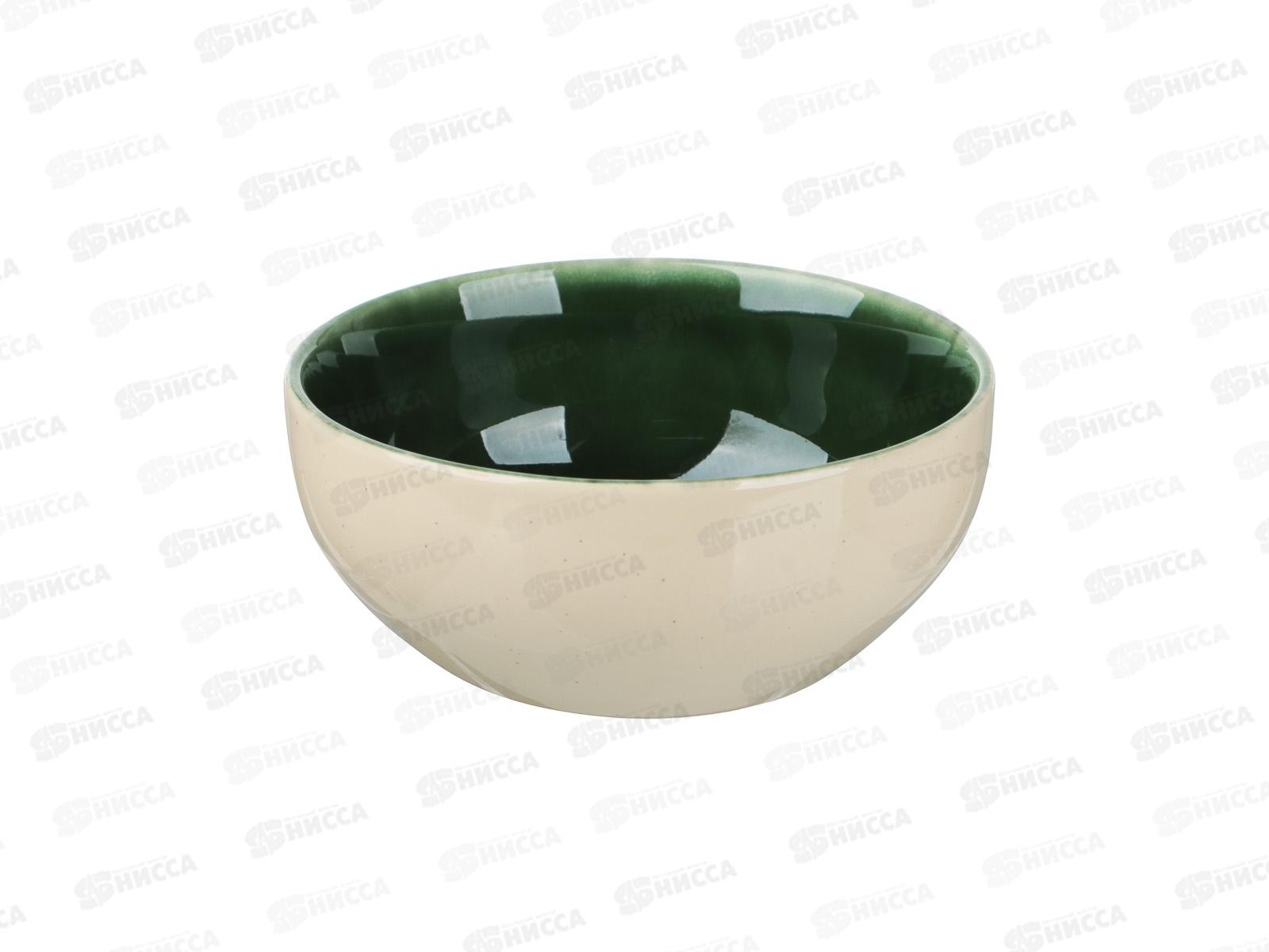 Салатник 280мл Верде, 12,5х5см, керамика, MILLIMI, 824-309  г