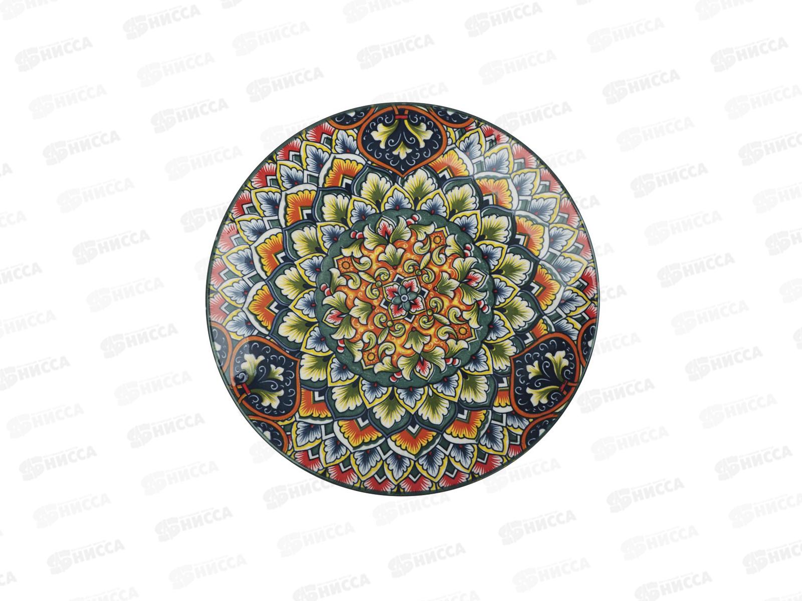 Тарелка Ориентал, 21,5х21,5х2см керамика, MILLIMI 824-317  г