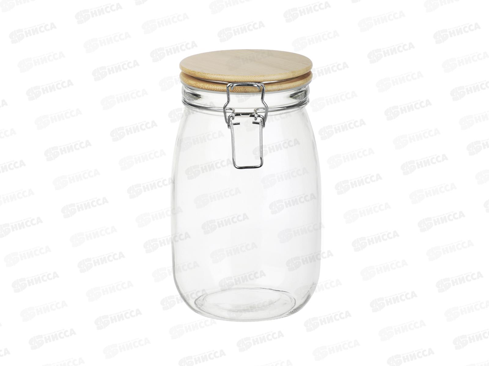 Банка для сыпучих продуктов 1000мл Vetta 11х17см стекло,  828-363  г