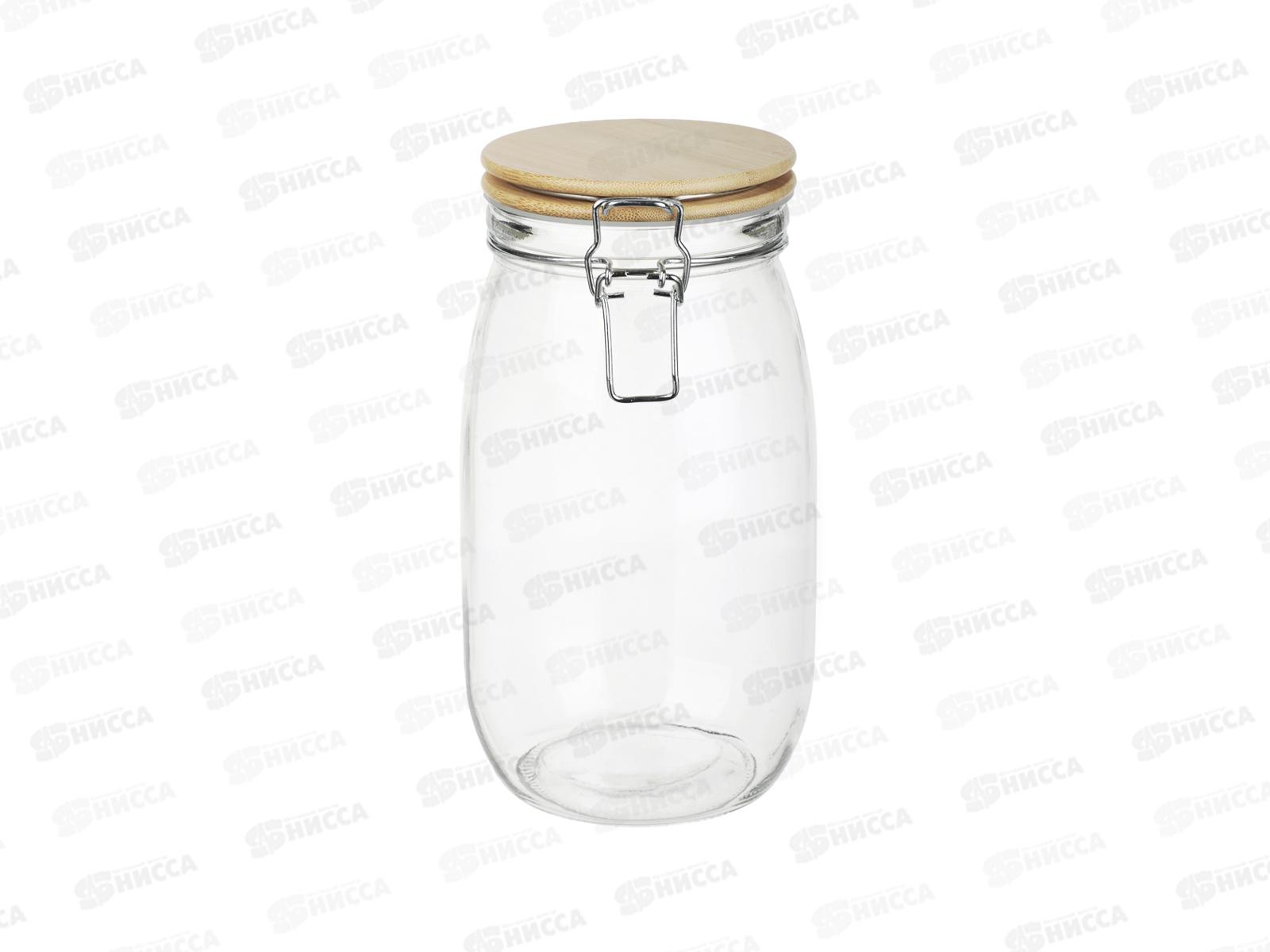 Банка для сыпучих продуктов 1500мл Vetta 12х22см стекло,  828-364  г