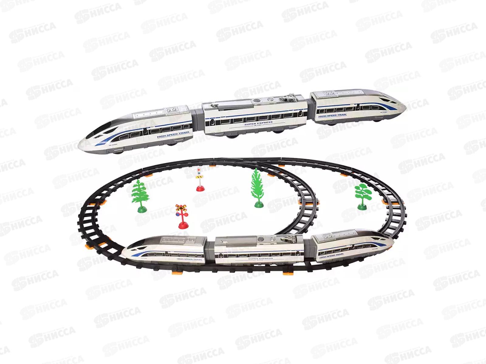 Железная дорога р/у 39 деталей, 301643   гб