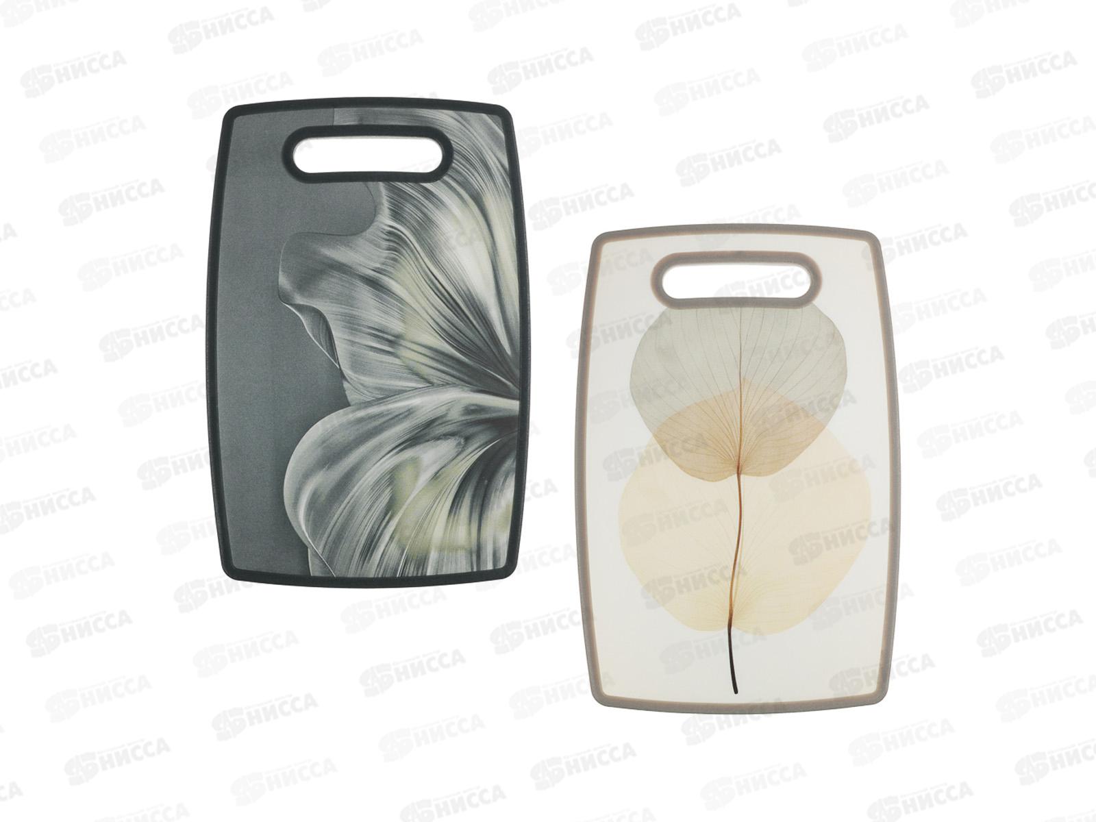 Доска разделочная 20х30х1,2см VETTA полипропилен, 2 диз. 852-161    г