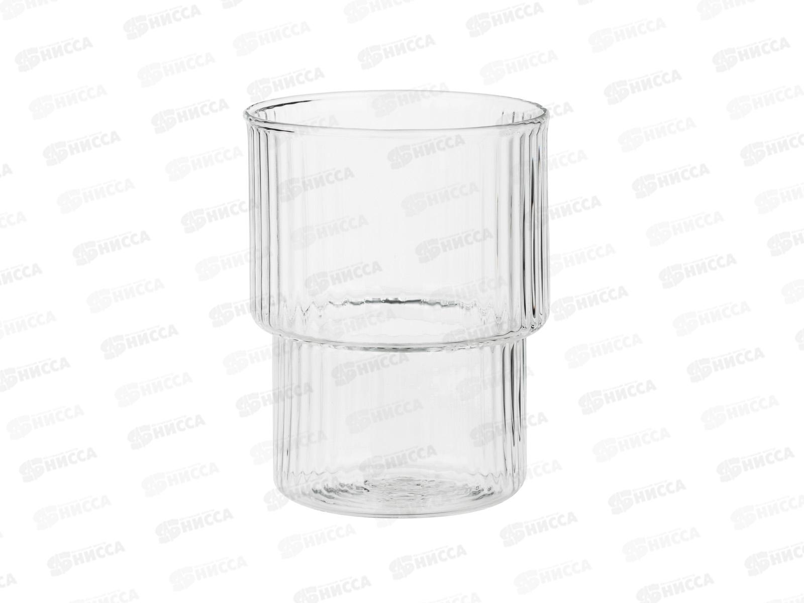 Стакан 300мл Астра MILLIMI стекло, рифленный, 878-616  г