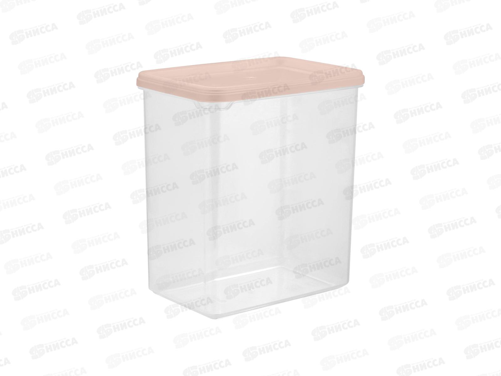 Банка 1,1л для сыпучих продуктов HELSINKI персиковая карамель РТ170710040