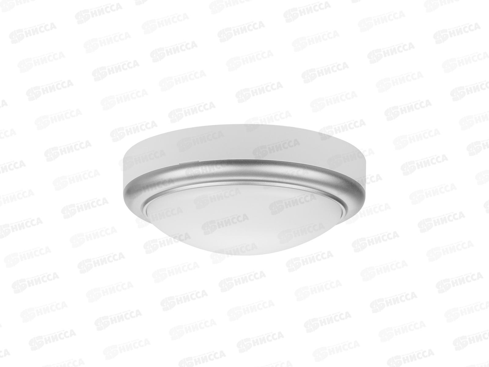 Светильник светодиодный TDM Антарес  15Вт 6500К круг 180*66мм серебро, IP54, 0027