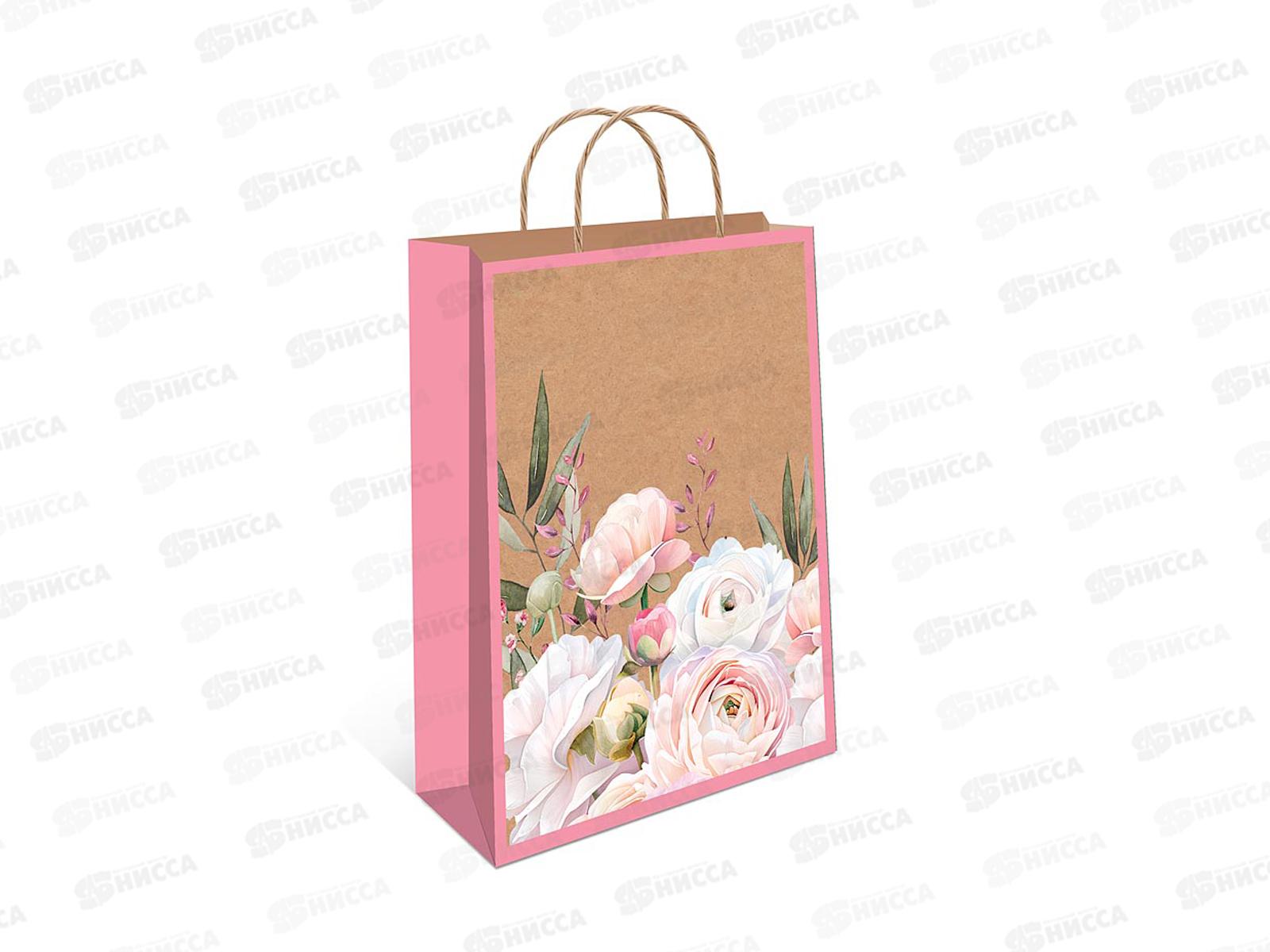 Пакет подарочный АД 18*22,3 Крафт 0397.708