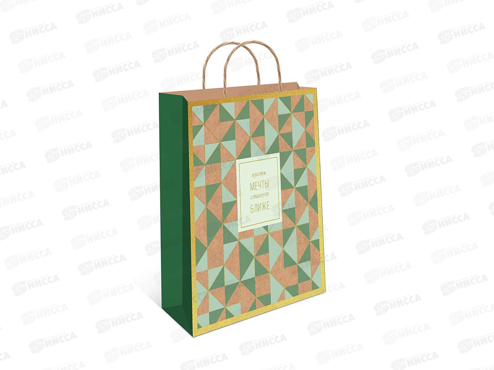 Пакет подарочный АД 18*22,3 Крафт 0397.709