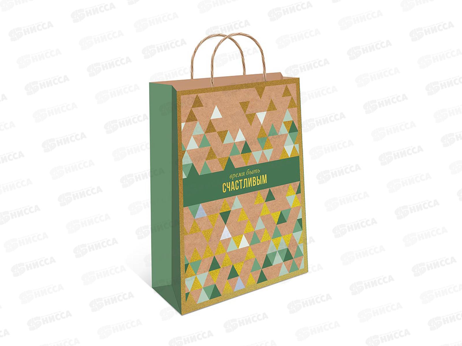 Пакет подарочный АД 18*22,3 Крафт 0397.710