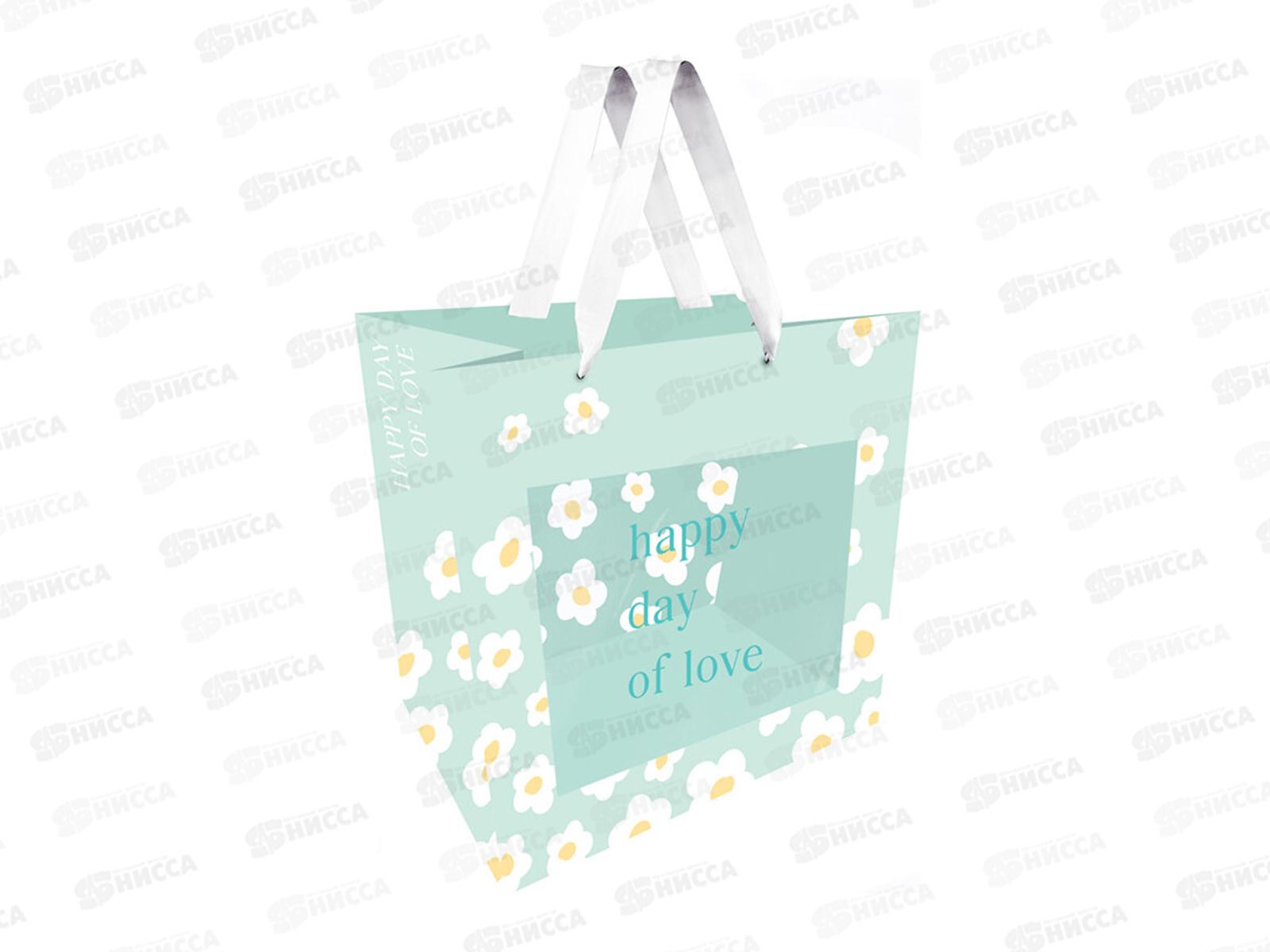 Пакет подарочный 23*18*10см MESHU &quotChamomile field&quot,с окошком 45794*12