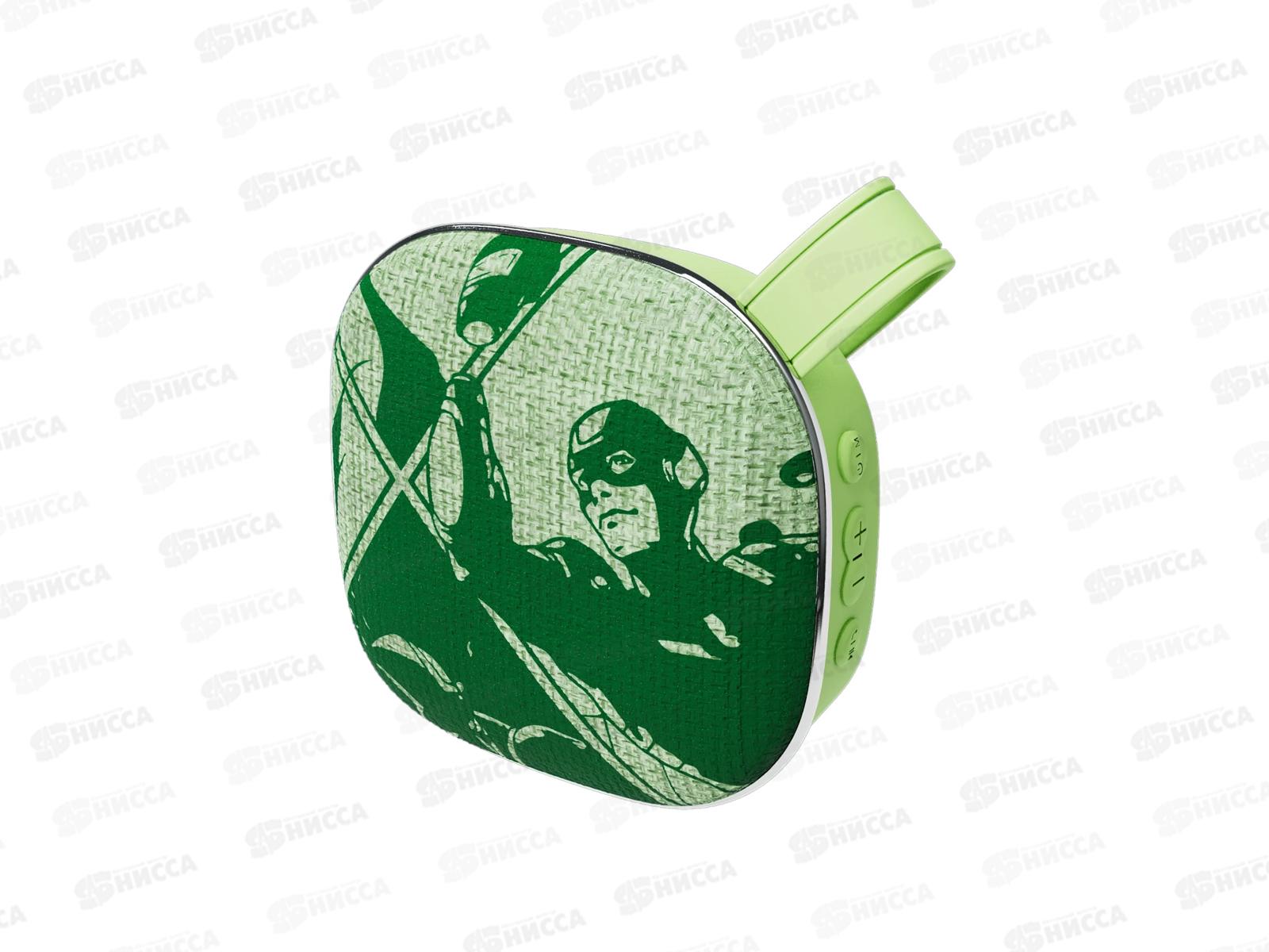 Колонка-Bluetooth 5.0 5W 800mАч More Choice BS12 Green *10