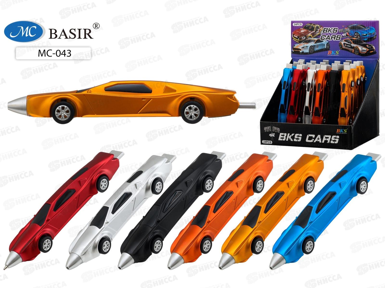 Ручка авт. BASIR детская Гоночная Машина, МС-043 *24