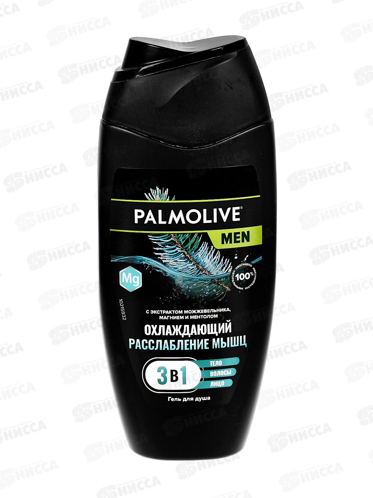 ПАЛМОЛИВ душ-гель 250мл РО Men Охлаж Расслаб мышцы 250мл *12