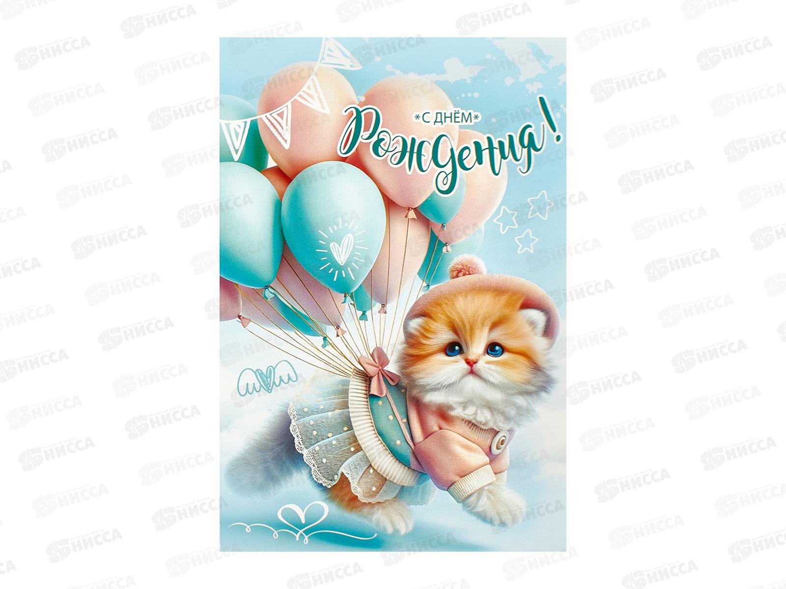 Открытка ЛиС А5 С Днём Рождения, 5.0001989