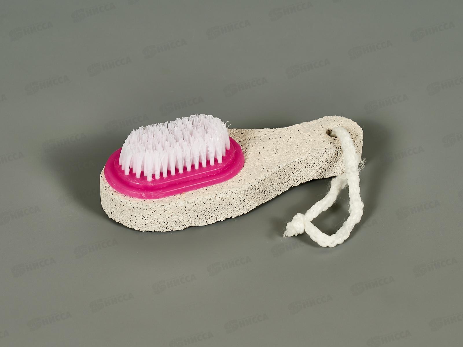 Пемза для ног &quotPedicure&quot со щеткой цвет в ассорт. 865-534