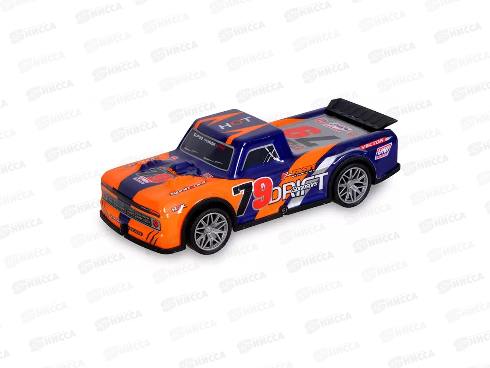 Машина инерц. FC-807GX-1B Джип, свет/звук в коробке   гб