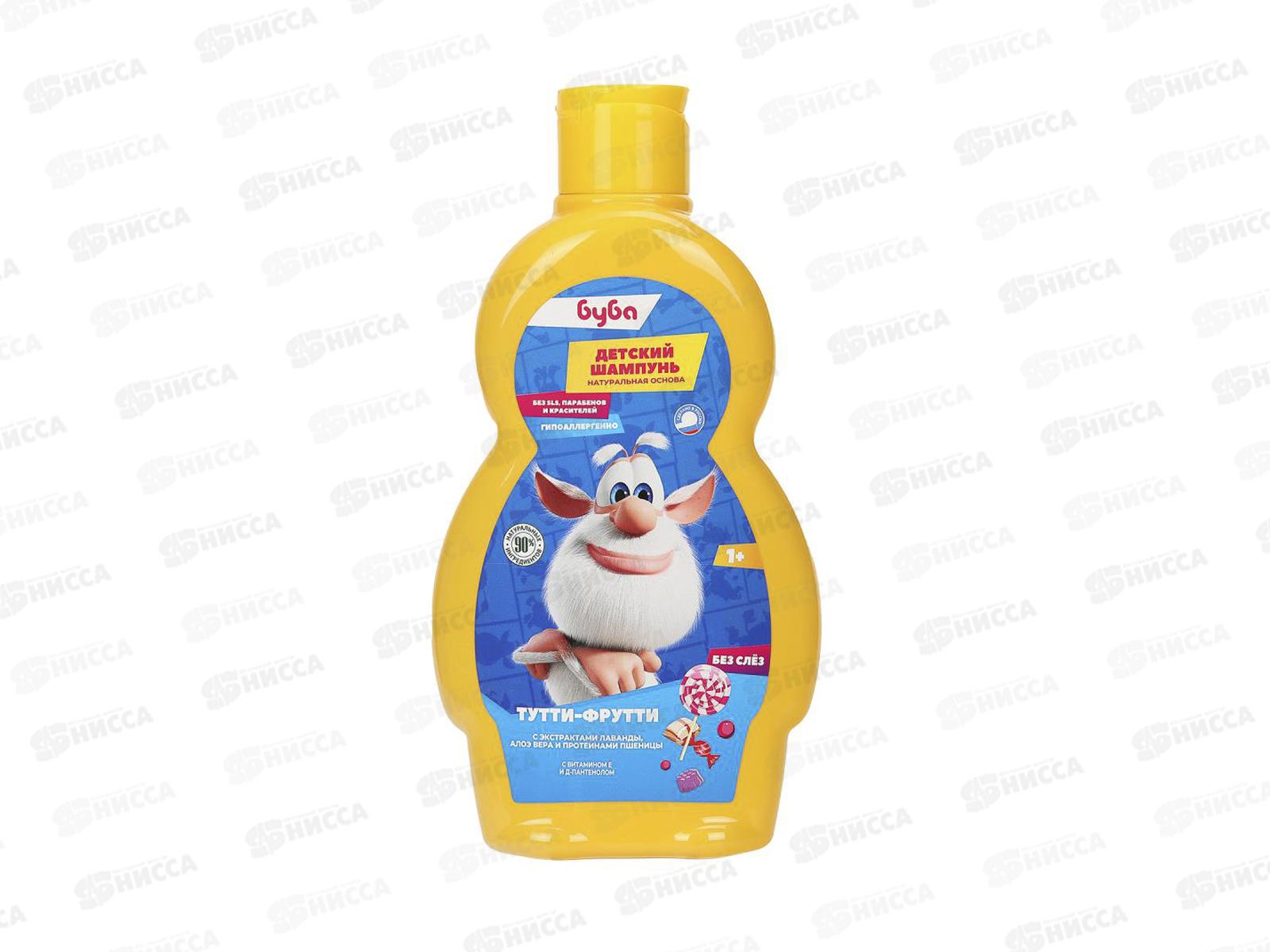 УМКА Заботливая мама Шампунь БУБА &quotтутти-фрутти&quot с экс. лаванды и алоэ вера, 400мл 97447 *6