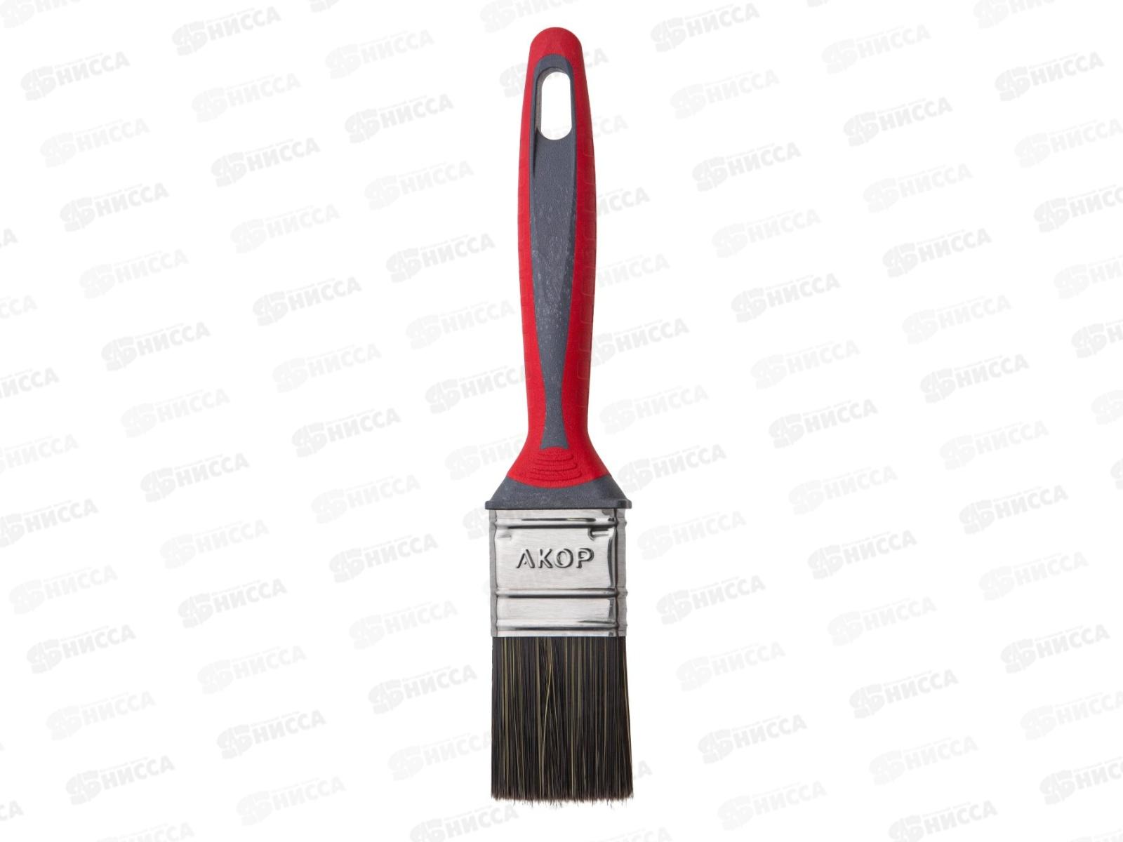 Кисть Профи для водных красок  35*10мм, двухкомпонентная ручка, нержавеющая сталь, (16335010)  *100