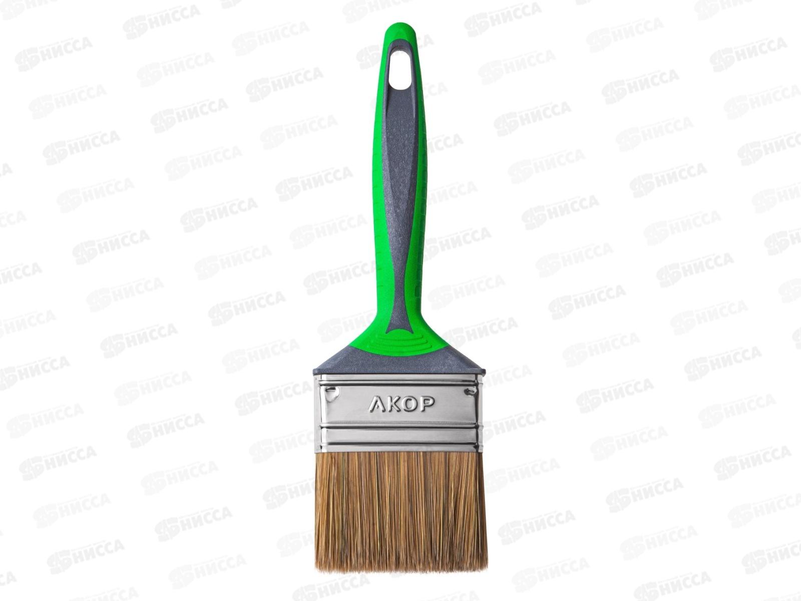 Кисть Профи для дерева  70*12мм, двухкомпонентная ручка, нержавеющая сталь, (16470012)  *80