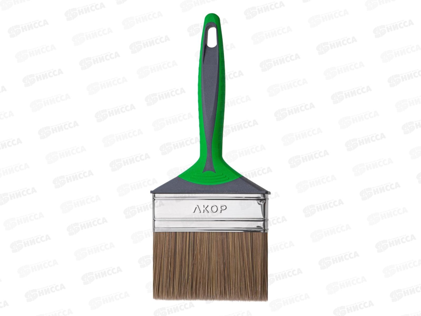 Кисть Профи для дерева 100*12мм, двухкомпонентная ручка, нержавеющая сталь, (16410012)   *80