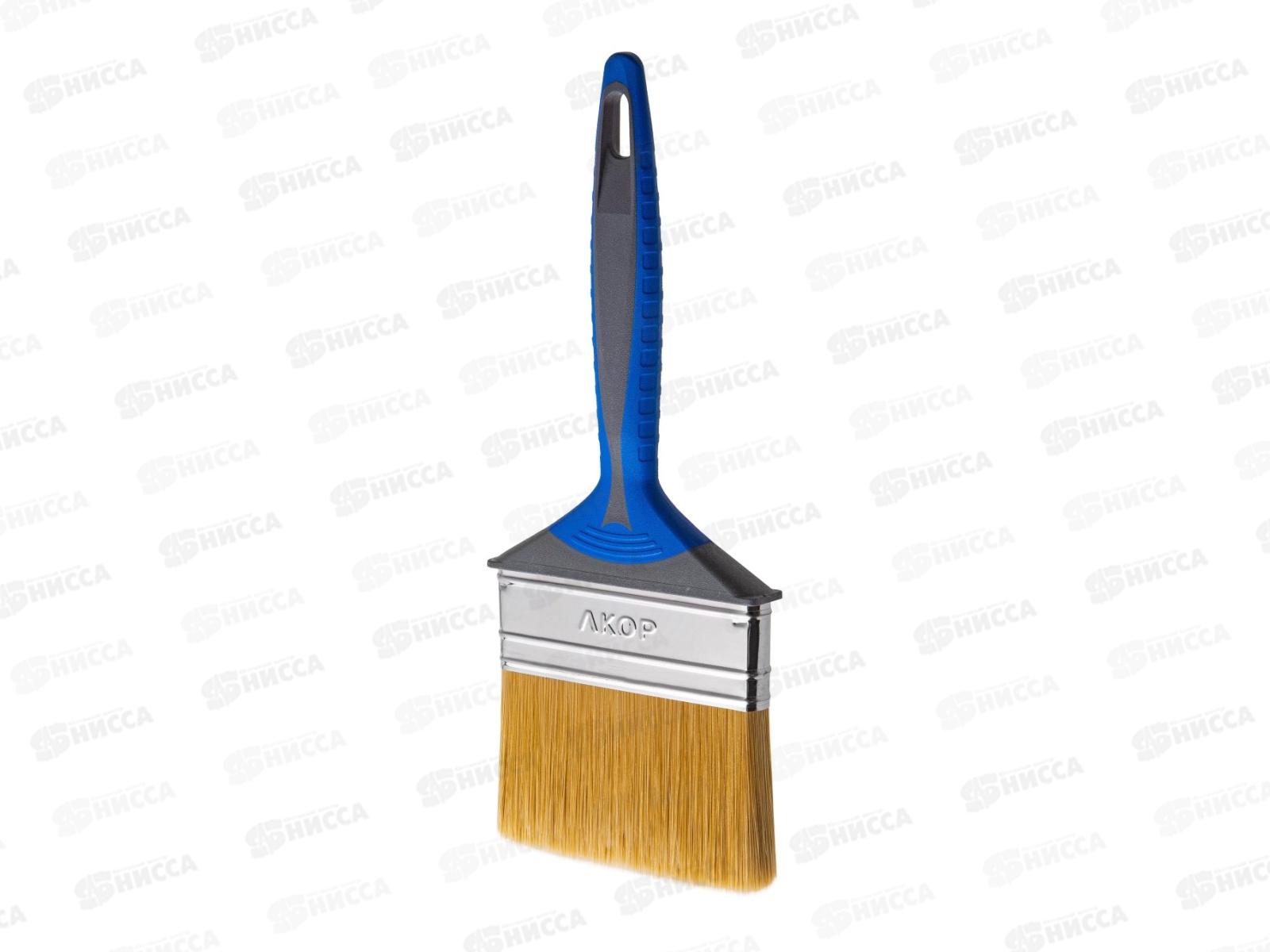 Кисть Профи для лаков 100*12мм, двухкомпонентная ручка, нержавеющая сталь, (16110012)   *80