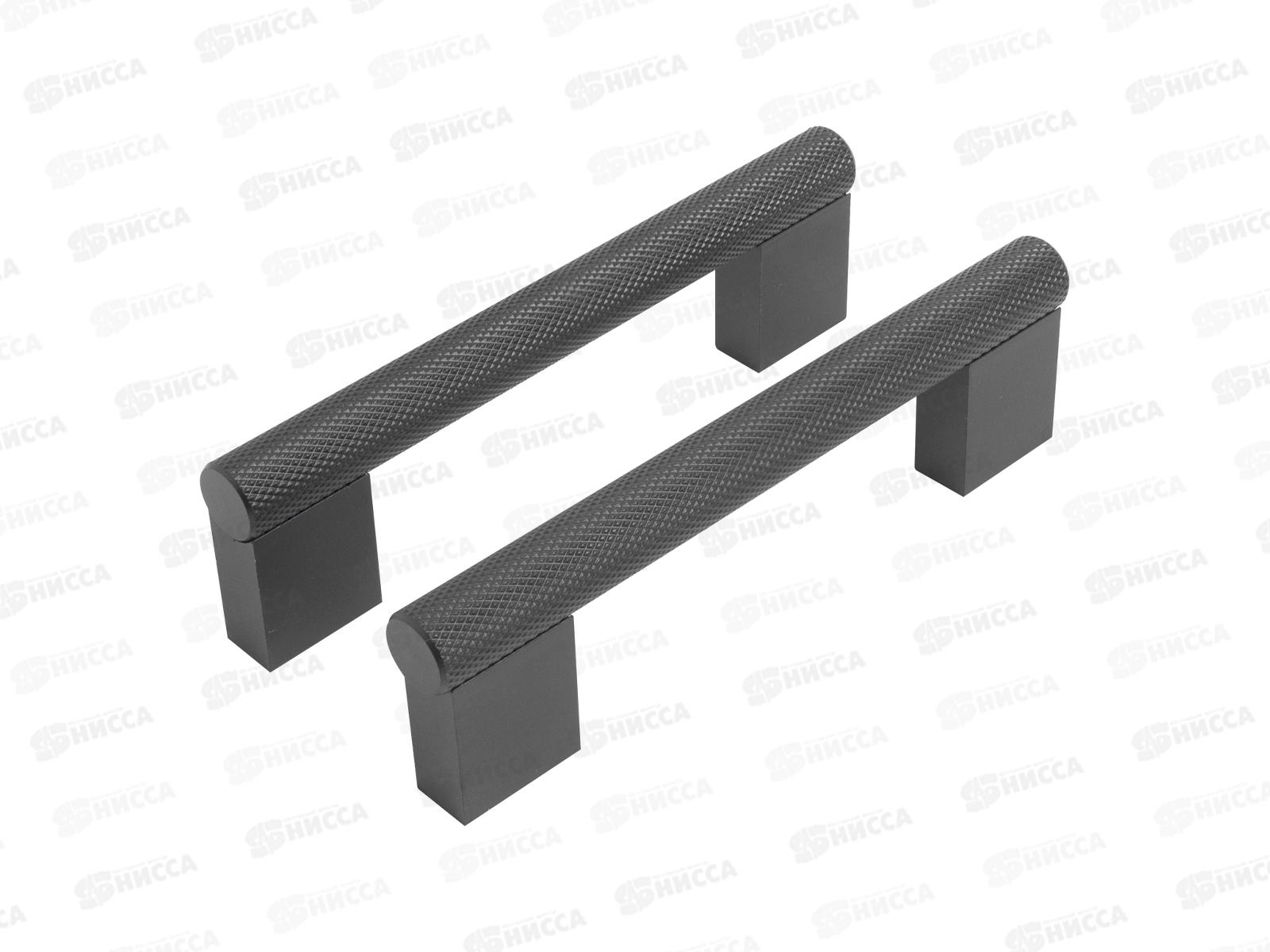 Ручка-кнопка AP2315-96 2шт. StahlBuro, BL мат.черн *20 735