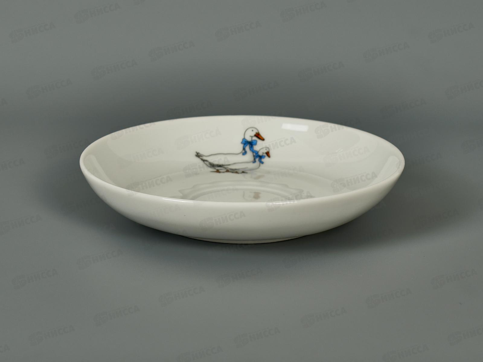 Блюдце чайное 150мм Гуси 9с1428