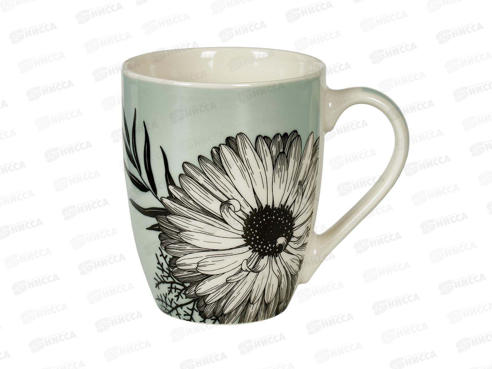 Кружка бочка Мятная ромашка 340мл 1019041