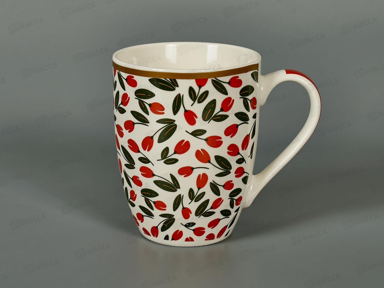 Кружка бочка Праздничная 340мл 1019060