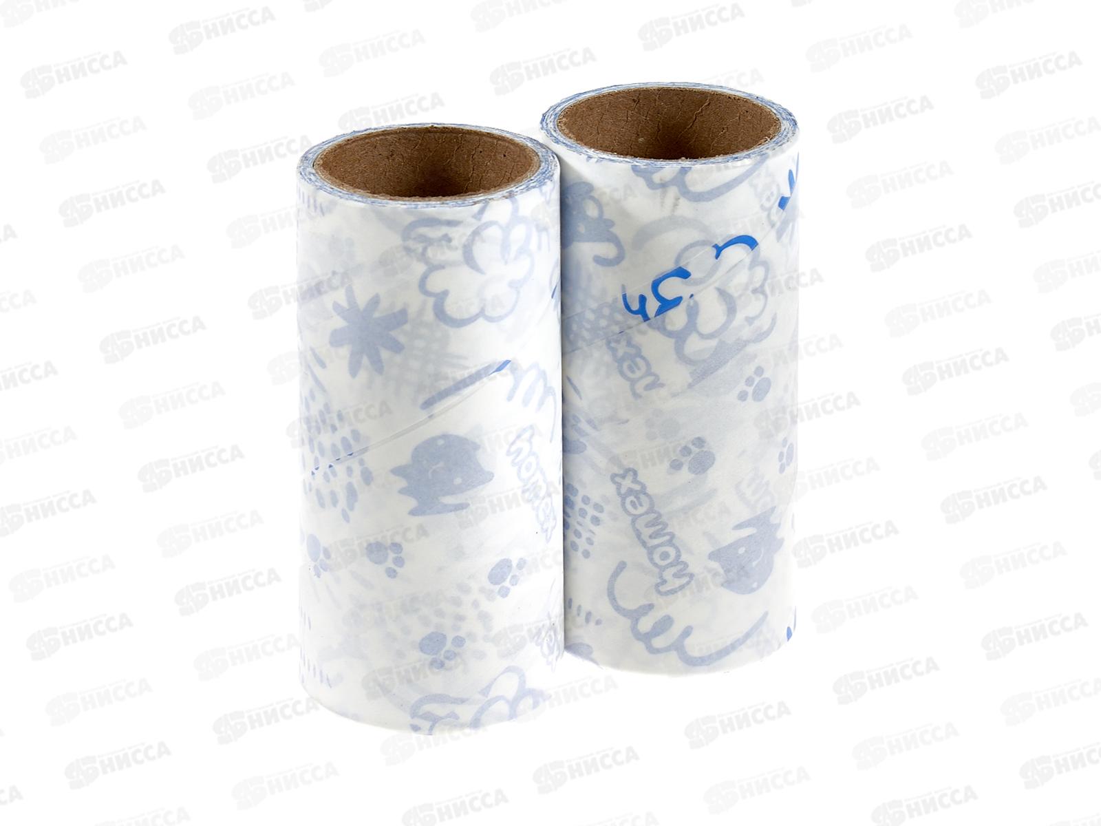 HOMEX Запасной блок 2шт 80+10слоев Очень Липкие с принтом *24 5592