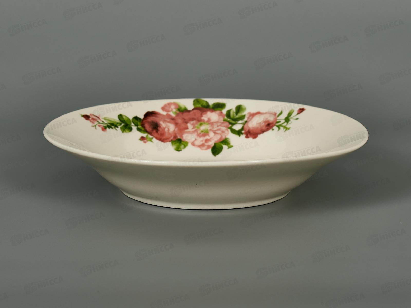 Тарелка глубокая 20см Чайная роза 2 1029094