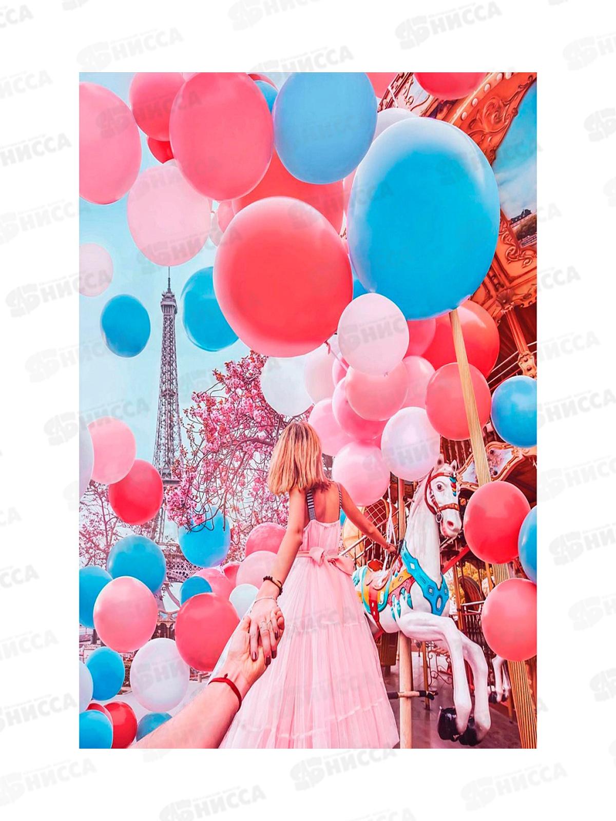 Алмаз. мозаика (блест.) 30х40см Следуй за мной, НД-2704 без подр.