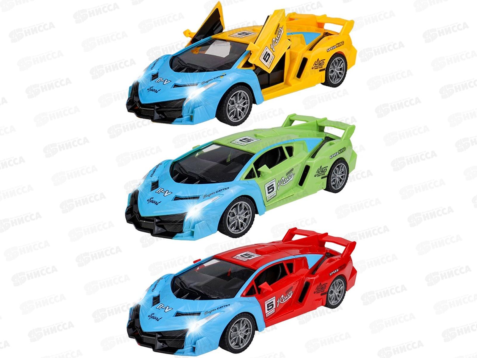 Машинка на р/у 26х11х7см, свет, пар, USB, 3,7V Y25308095