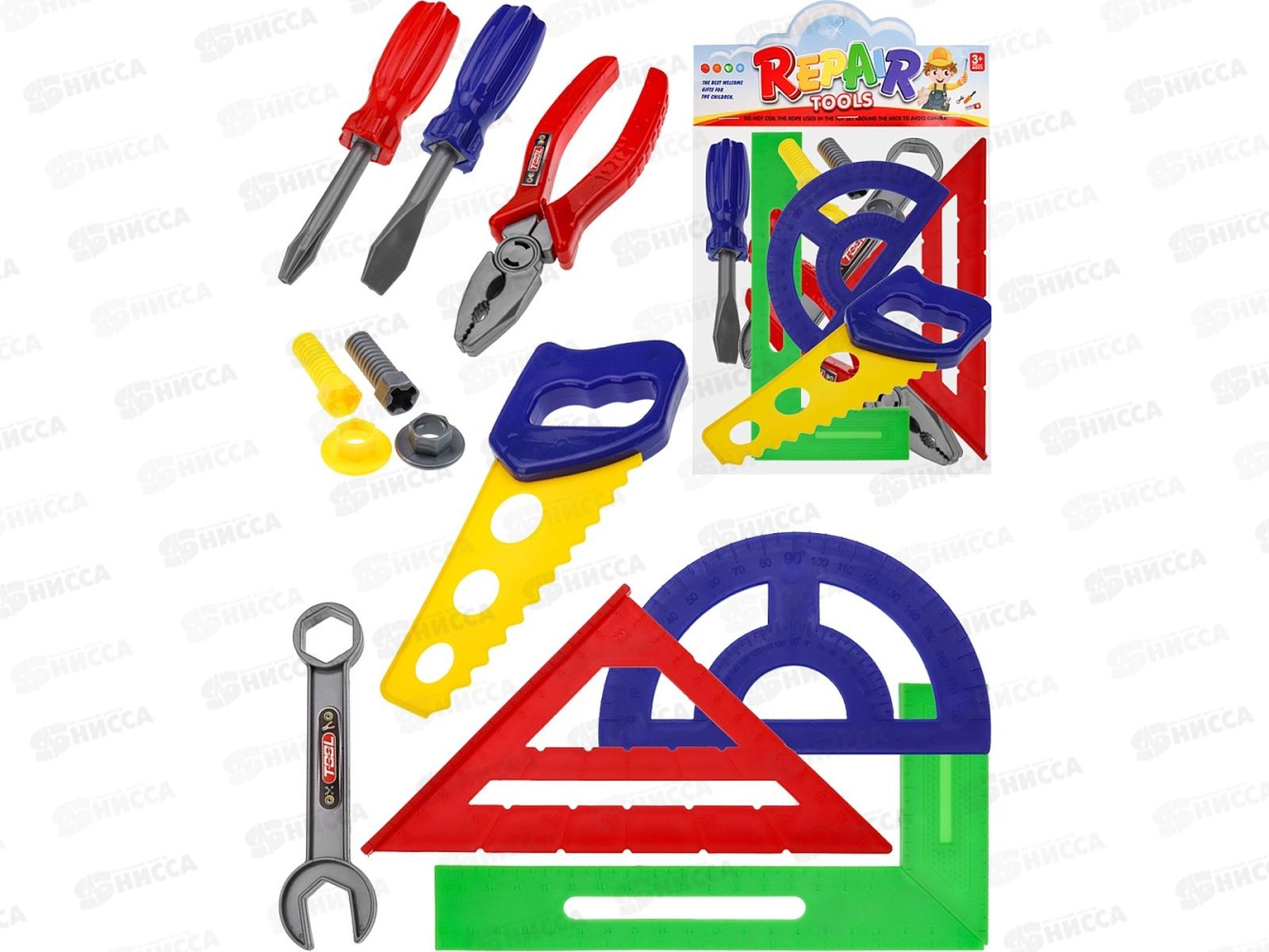 Набор инструментов &quotЮный плотник&quot (12 элементов) Y24610012 в пакете