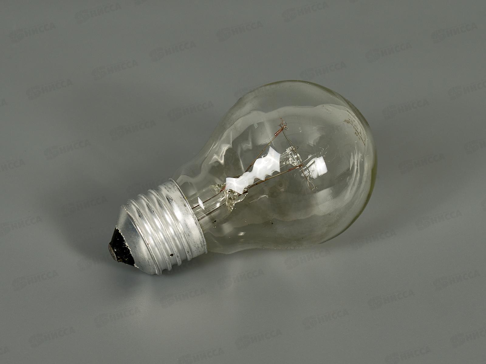 Эл.ламп.  95 Вт ЭРА E27 А55 прозрачная, цветная коробка *10/100