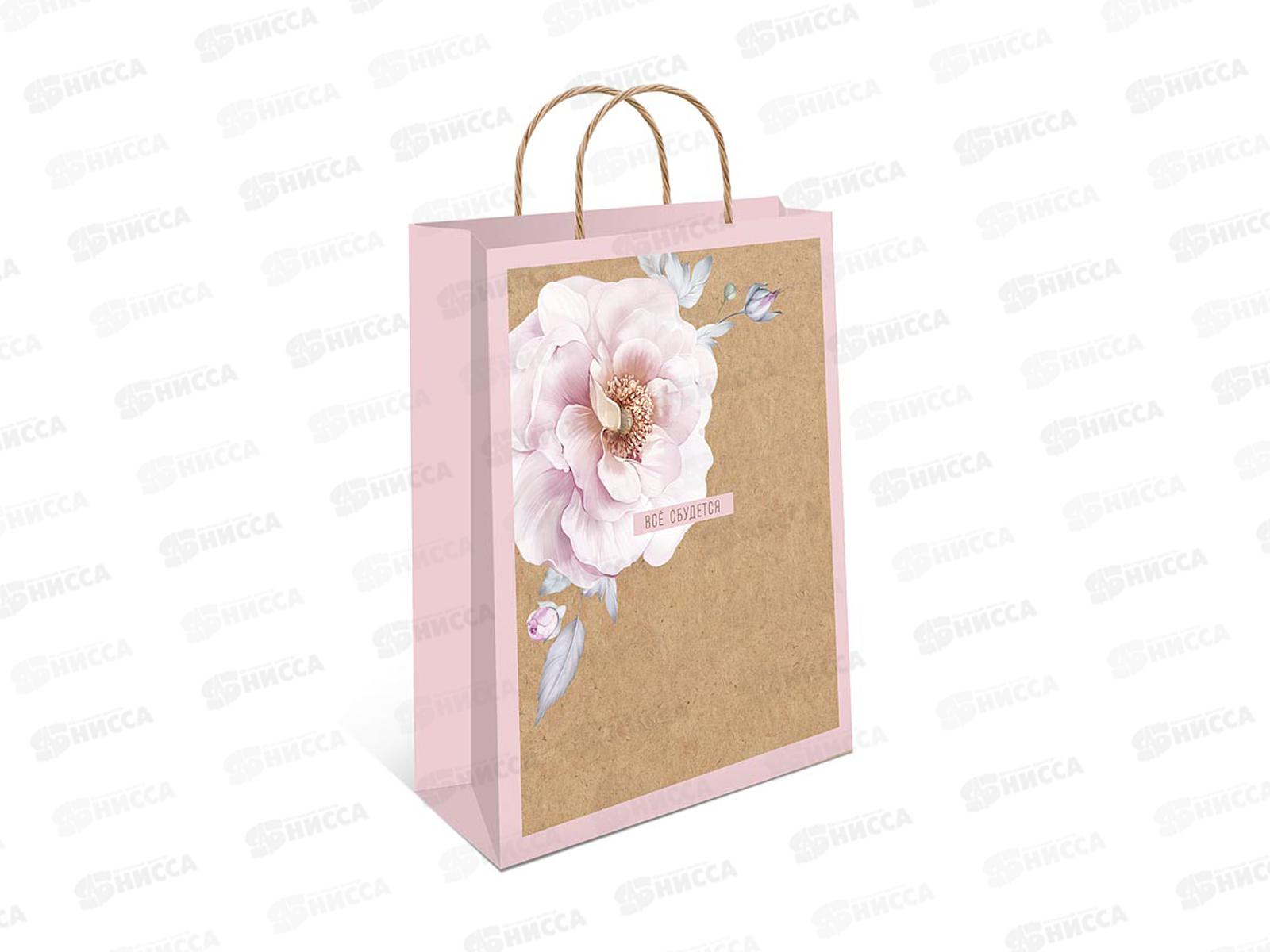 Пакет подарочный АД 18*22,3 Крафт 0397.700