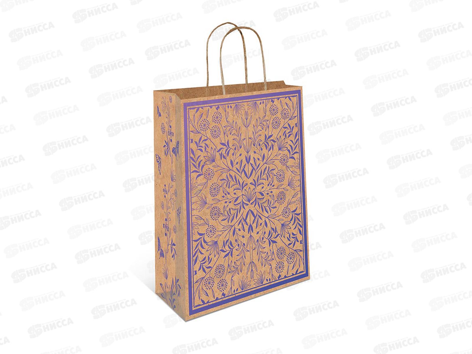 Пакет подарочный АД 18*22,3 Крафт 0397.727