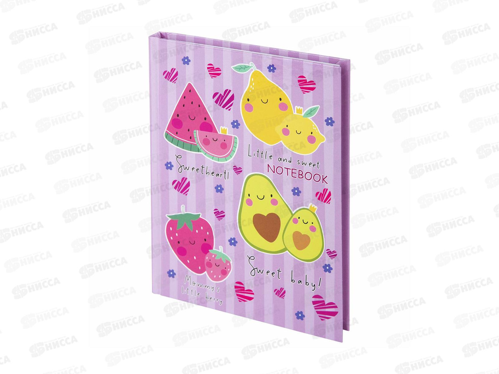 Блокнот 80л BRAU А6 Фруктики, 114444 *40