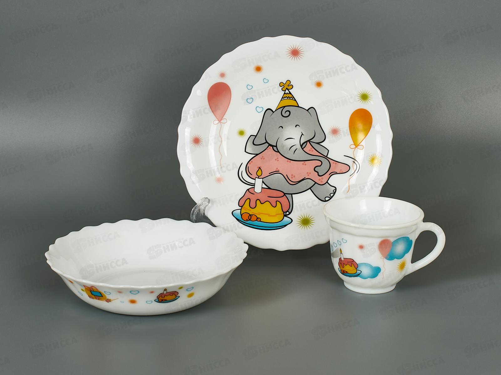 Набор для завтрака 3пр Elephant PO-3sd-750 122288 *12