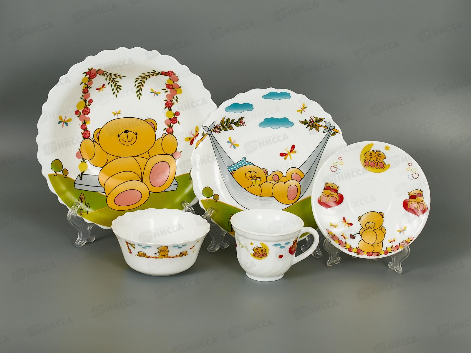 Набор для завтрака 5пр Happy PO-5sd-759 118729 *12