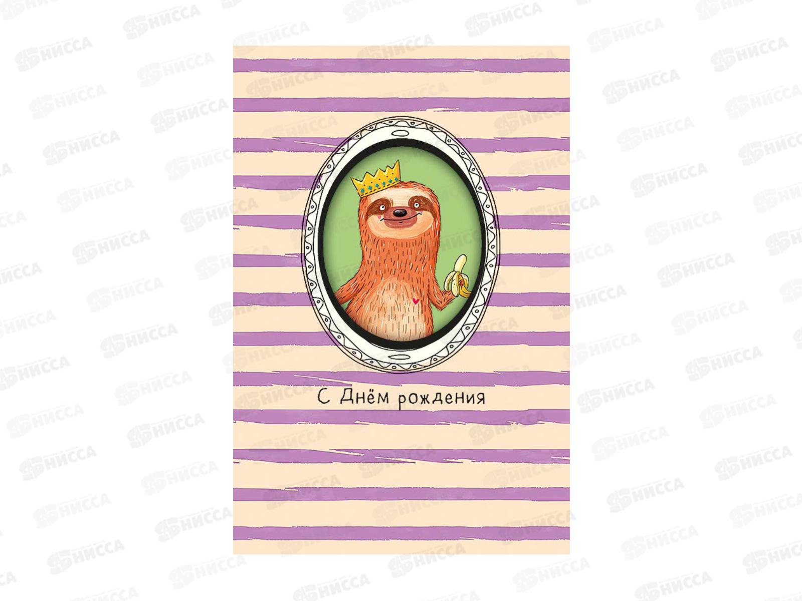 Открытка 121*183 С Днем Рождения 0480.399