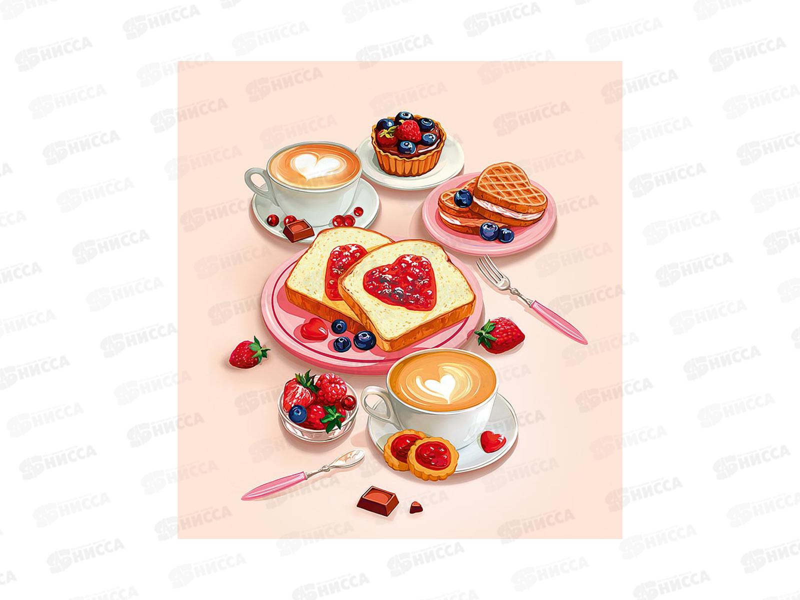 Открытка 121*183 Кофе, десерты 0822.363