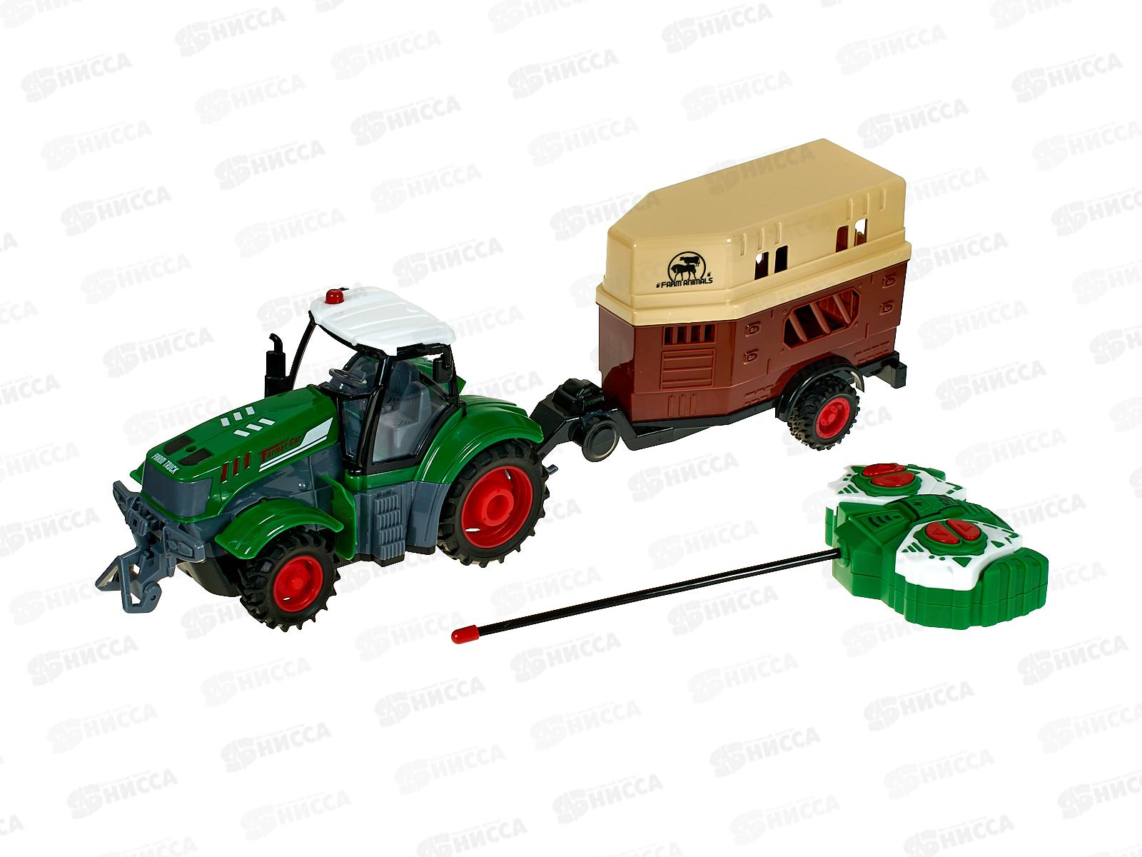 Набор &quotФермер&quot Y23879018, трактор на пульте р/у с прицепом, в коробке