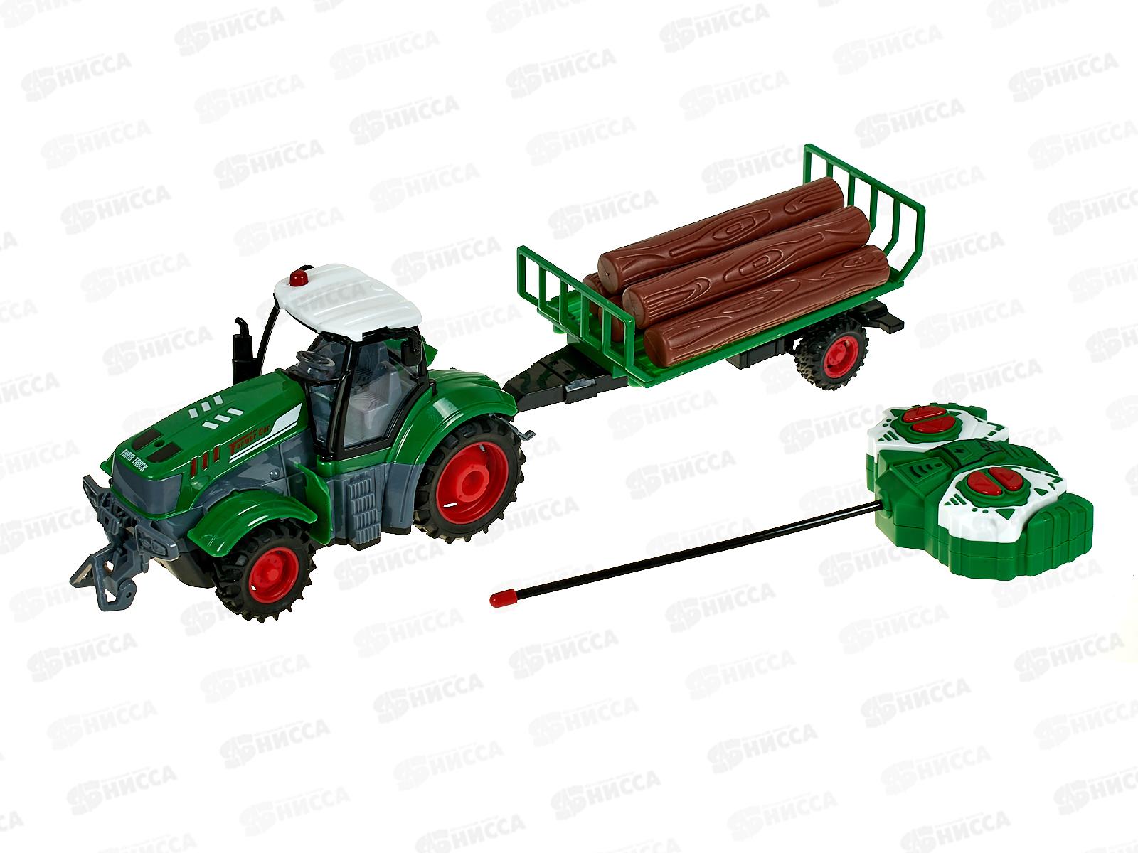 Набор &quotФермер&quot Y23879021, трактор на пульте р/у с прицепом, в коробке