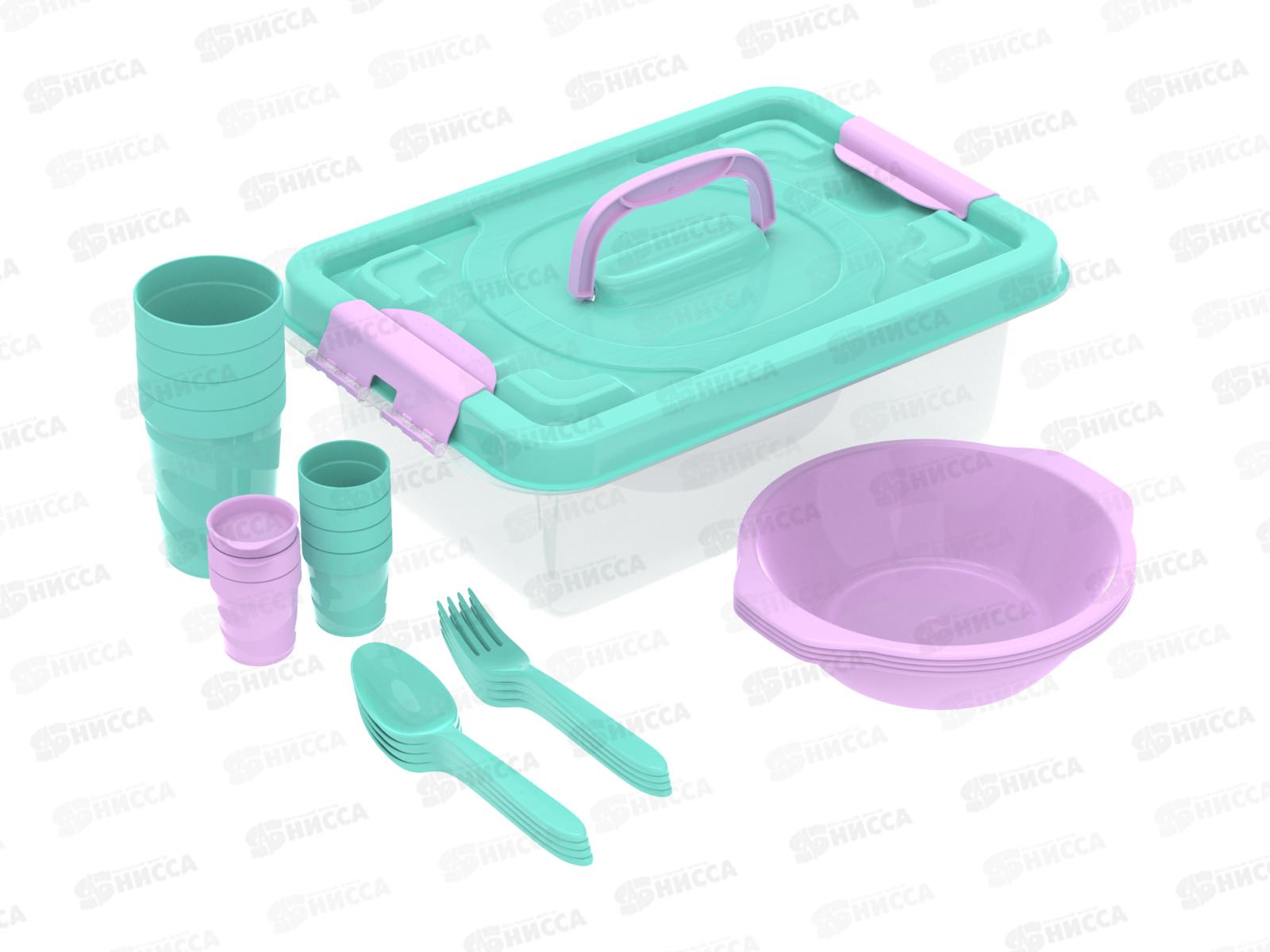 Набор посуды для пикника №16 &quotВсегда с собой- 2&quot (4 пер. 23пр.) АП 775