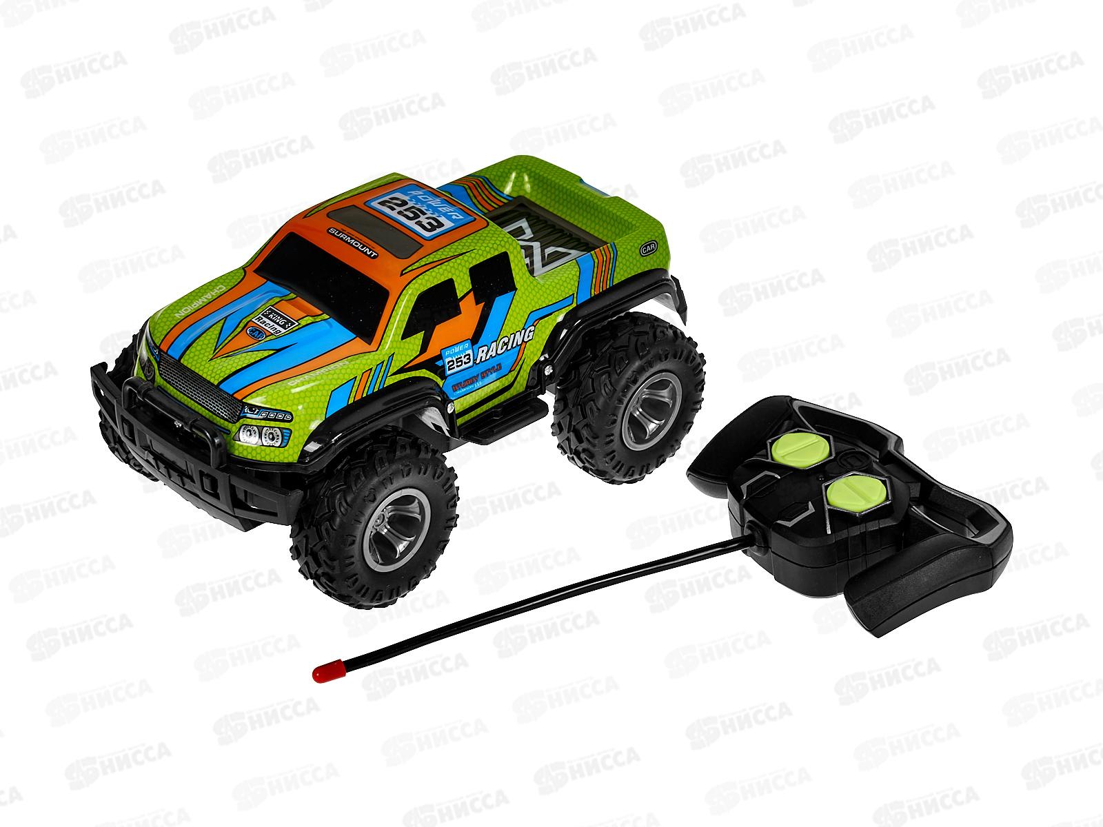 Машинка на пульте р/у, 2959205, 2 цвета, в коробке 33*15*14см